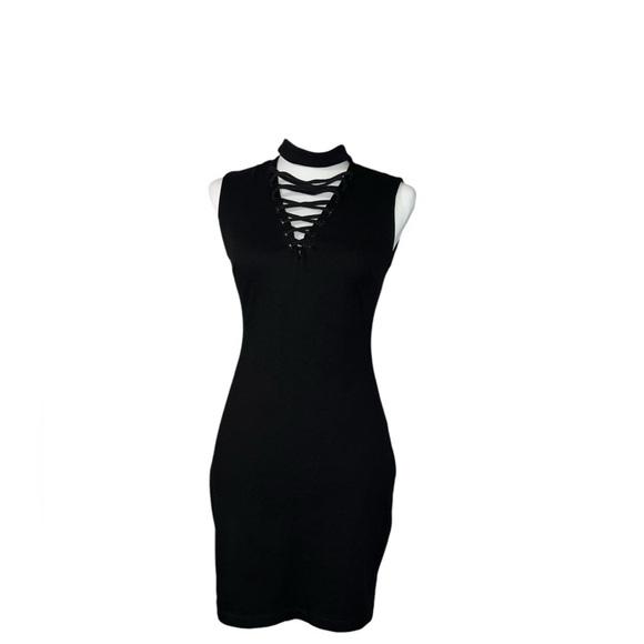 Bailey 44 El Caiman Body-Con Short Dress Black Size Small - Picture 2 of 9